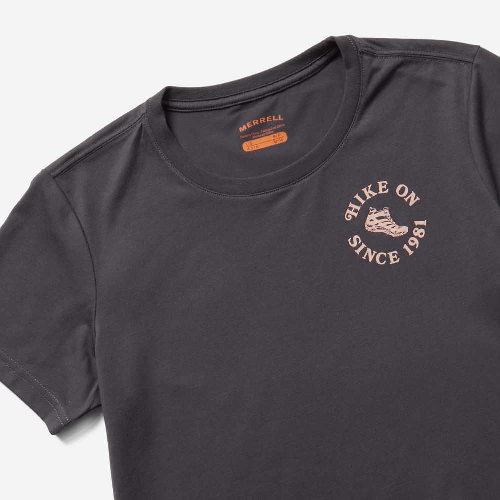 Light Black Women's Merrell Hike T Shirts | Dubai-4392806