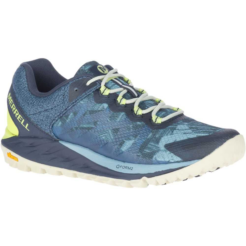 Light Blue Women's Merrell Antora 2 Trail Running Shoes | Dubai-6039857