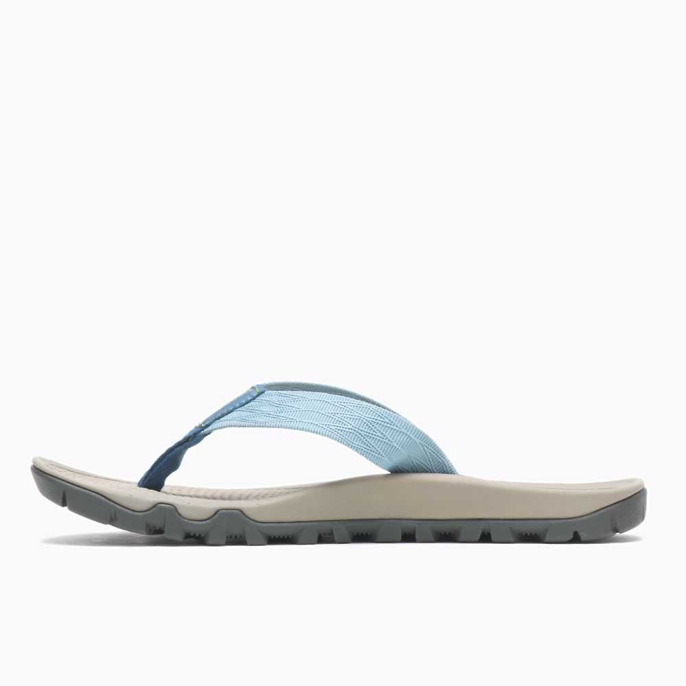 Light Blue Women's Merrell Breakwater Flip Flops | Dubai-9465310