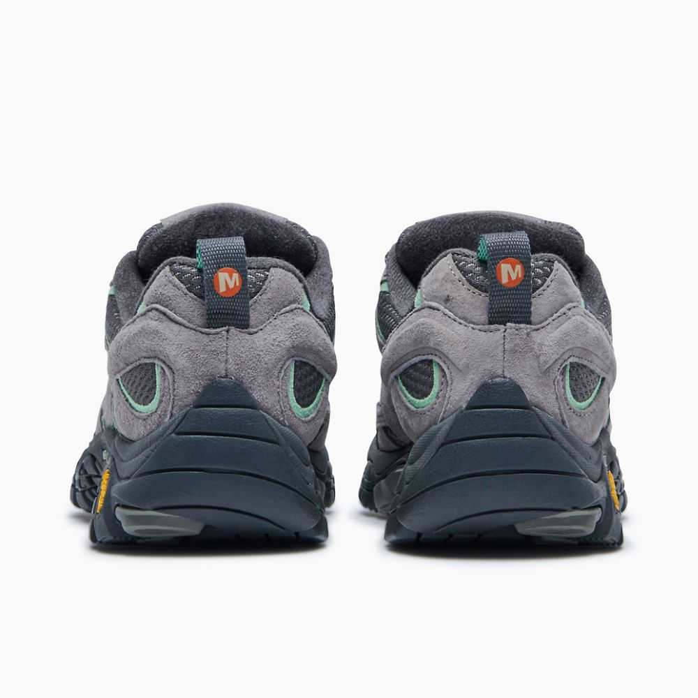 Light Grey Women's Merrell Moab 2 Waterproof Hiking Shoes | Dubai-7813652