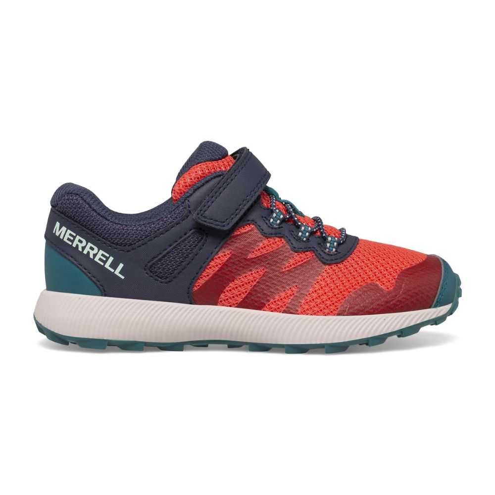 Navy/Coral Boys\' Merrell Nova 2 Sneakers | Dubai-0273941