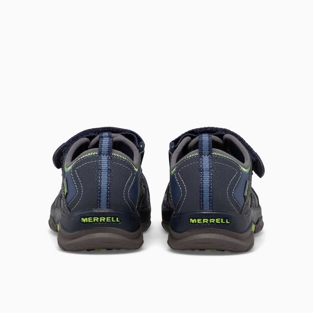 Navy/Green Boys' Merrell Hydro Water Shoes | Dubai-5683140