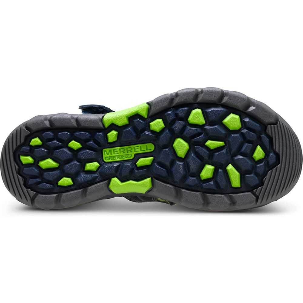 Navy/Green Boys' Merrell Hydro Water Shoes | Dubai-8197532