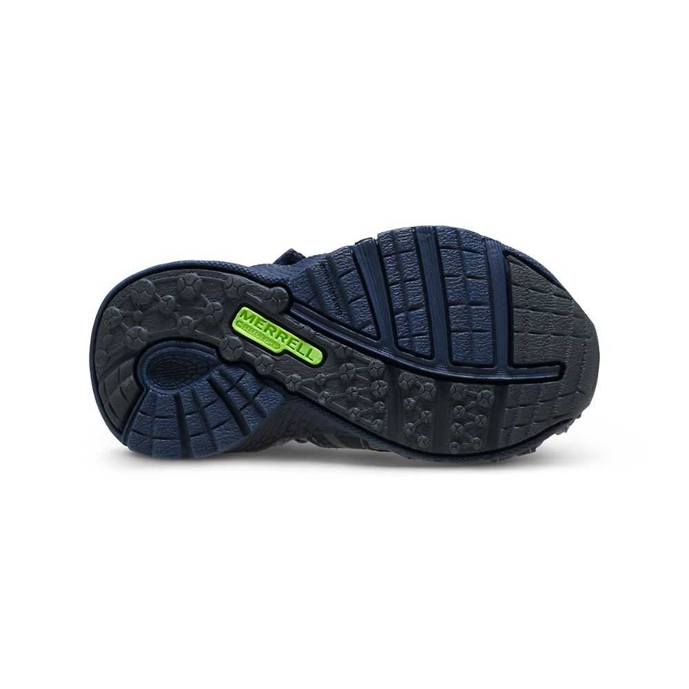 Navy/Green Girls' Merrell Hydro Sandals | Dubai-2571436