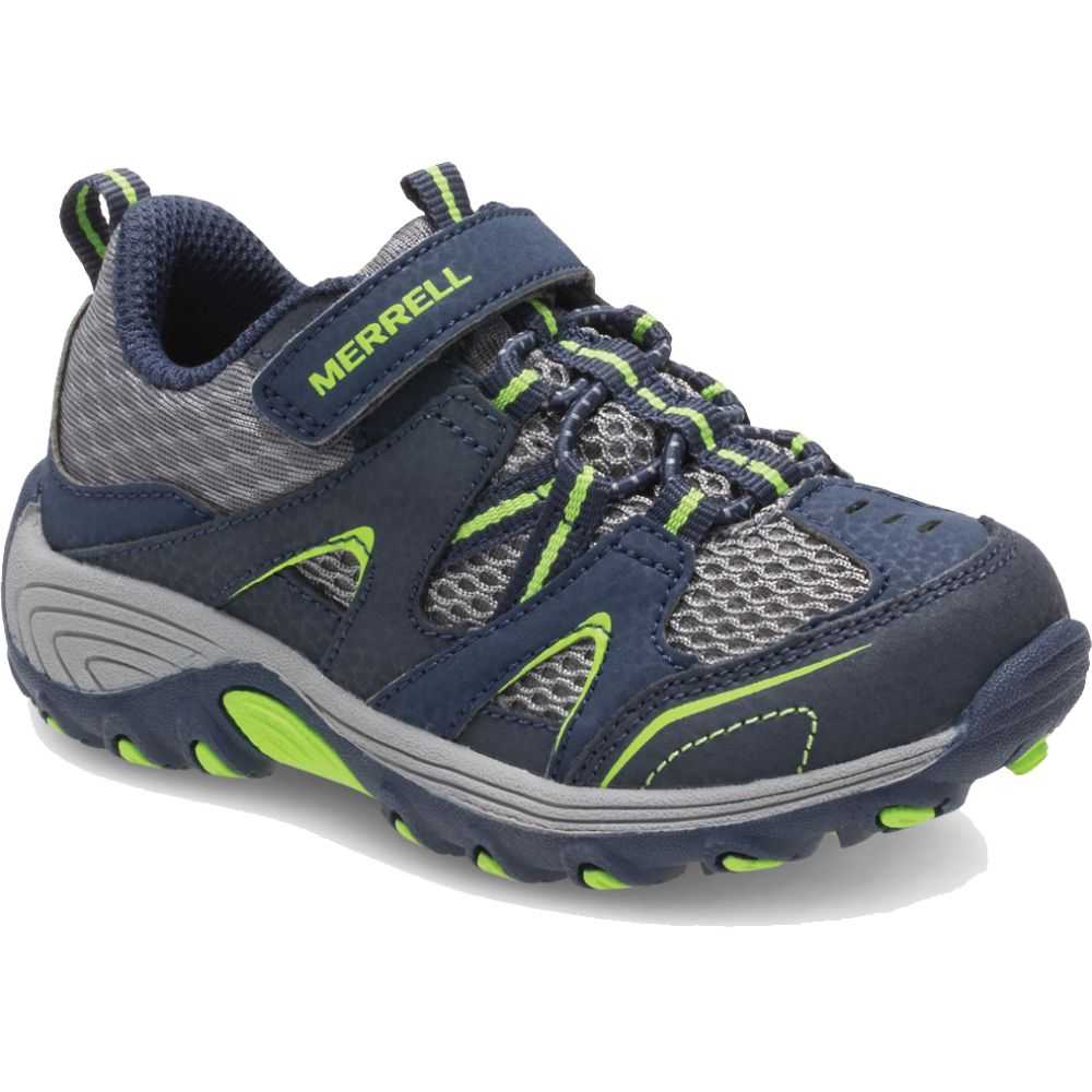 Navy/Green Girls' Merrell Trail Chaser Sneakers | Dubai-8067592