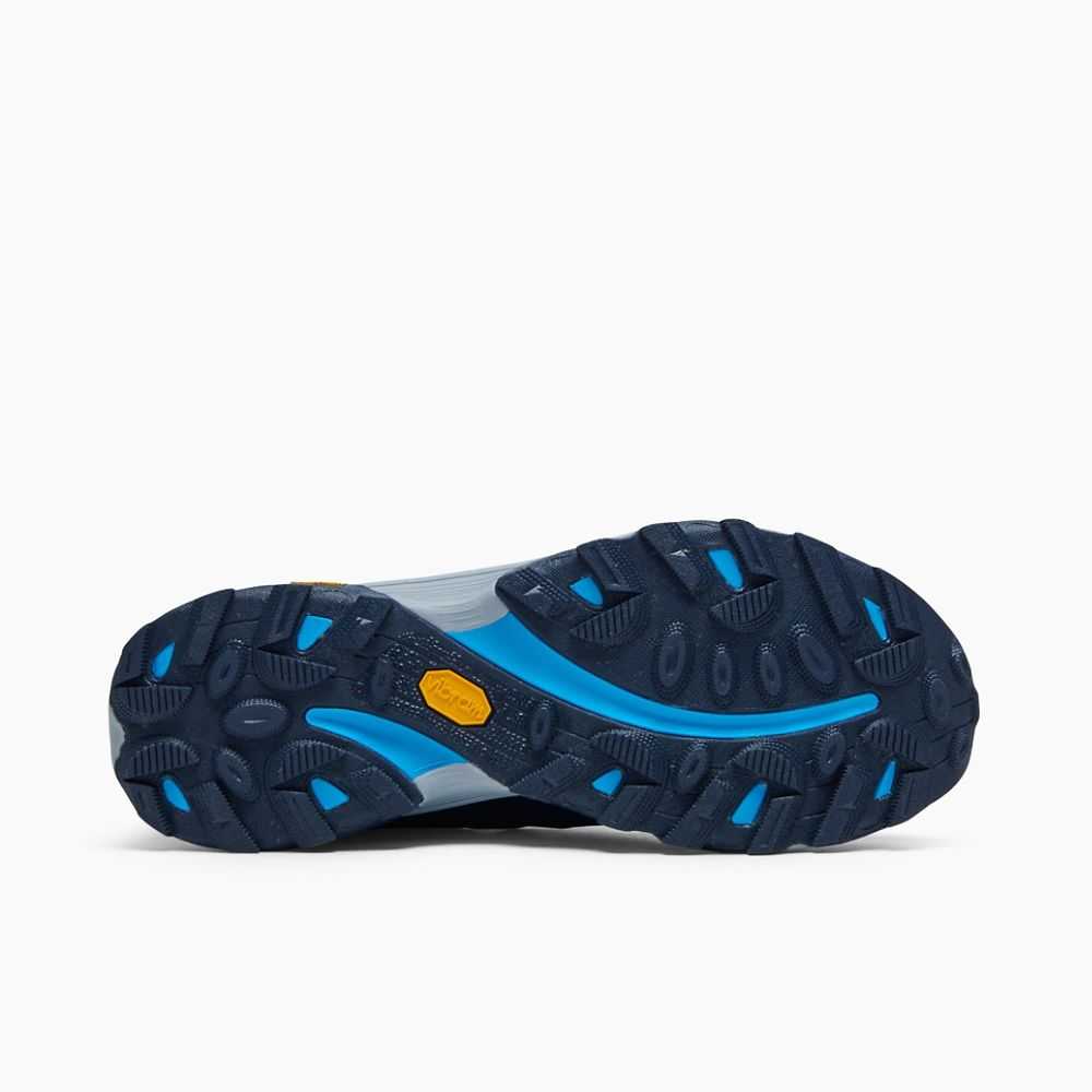 Navy Men's Merrell Moab Speed GORE-TEX® Walking Shoes | Dubai-1693854