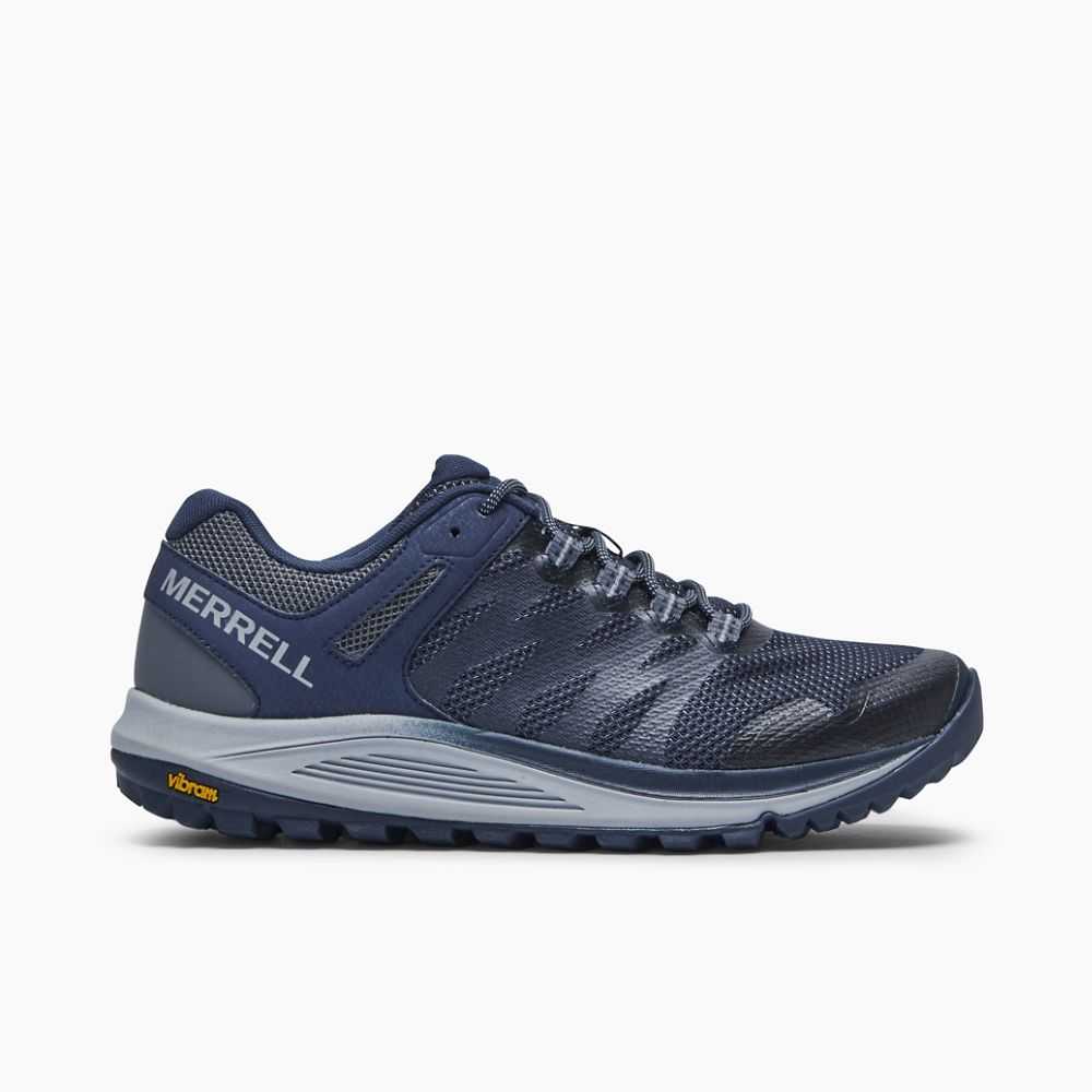 Navy Men\'s Merrell Nova 2 Eco Dye Trail Running Shoes | Dubai-7941653