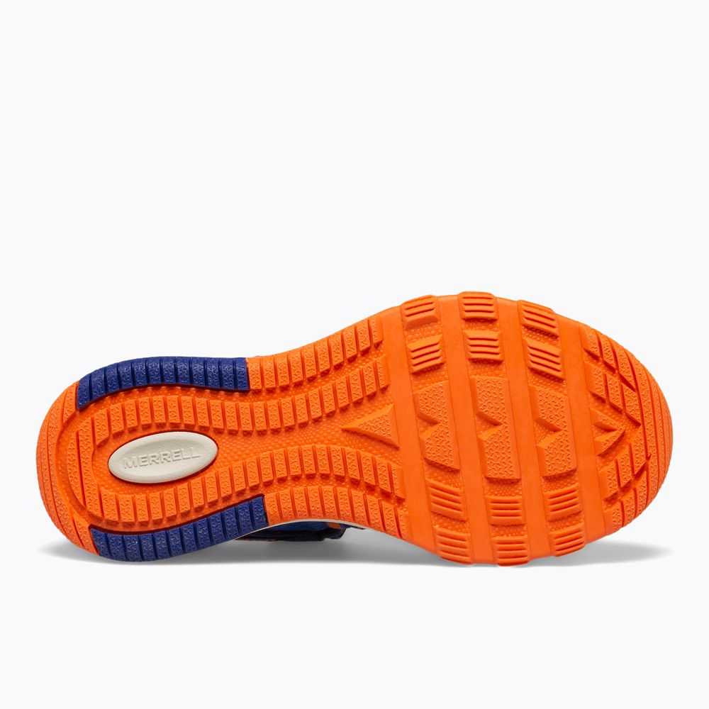 Navy/Orange Boys' Merrell Hydro Sneakers | Dubai-3209845