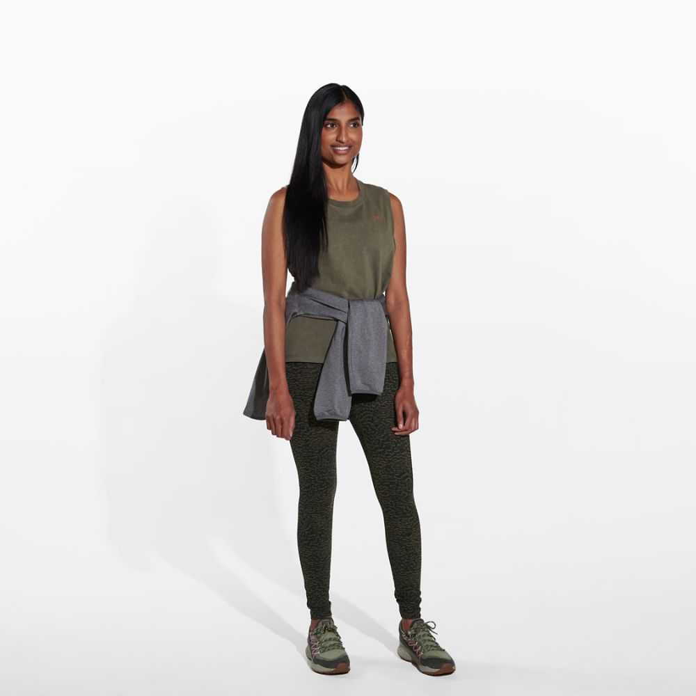 Olive Camo Women's Merrell Ever Move Leggings | Dubai-1543978