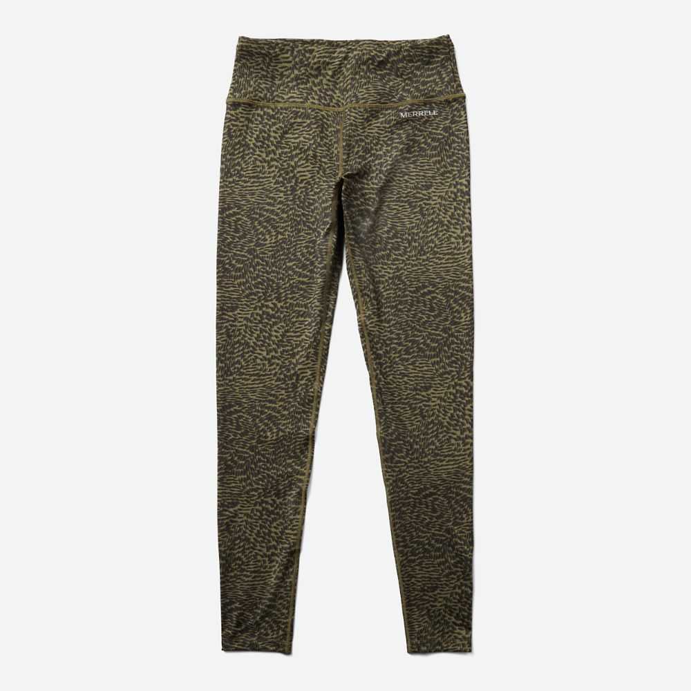 Olive Camo Women's Merrell Ever Move Leggings | Dubai-1543978