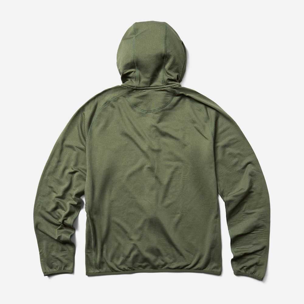 Olive Men's Merrell Geotex Hoodie | Dubai-8526371