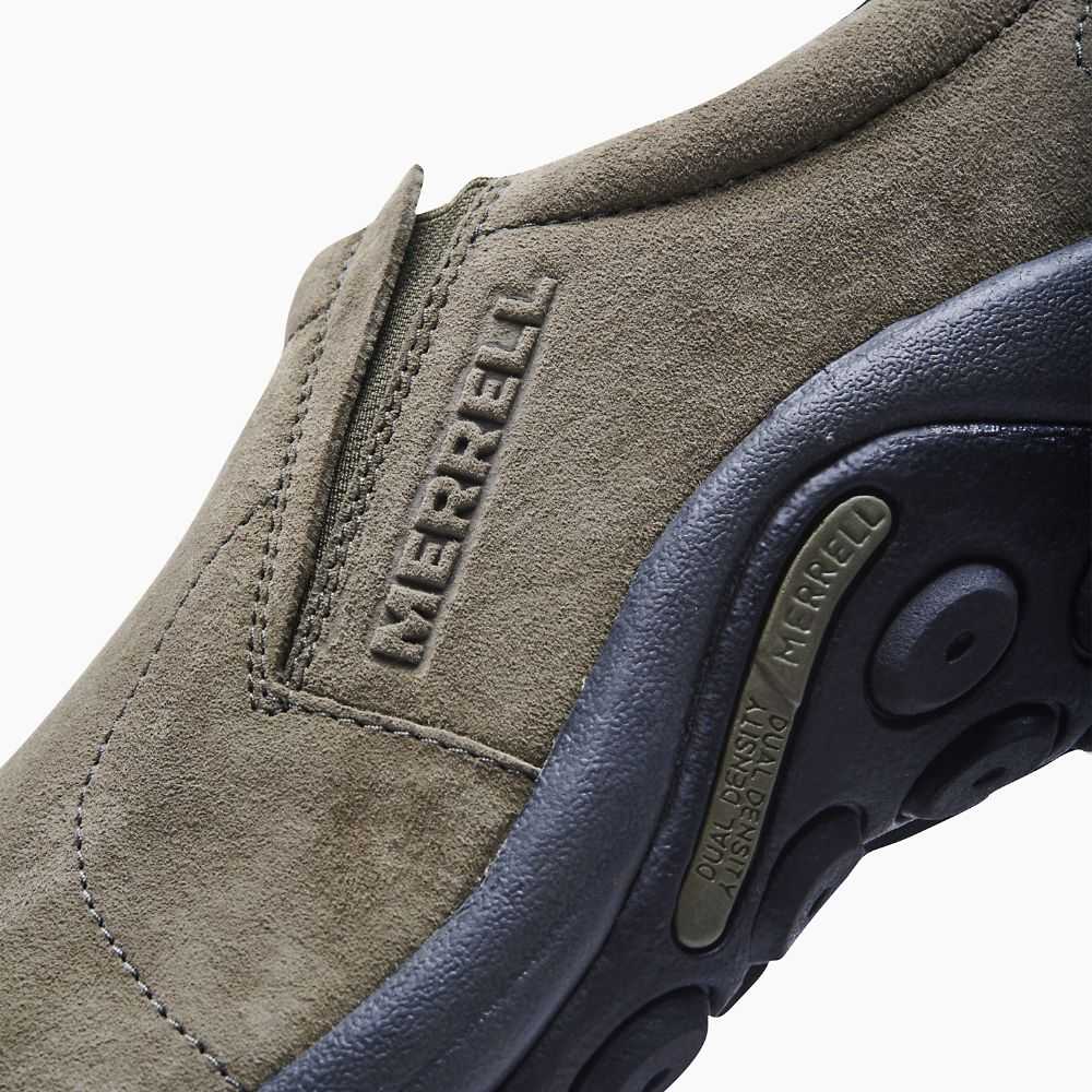 Olive Men's Merrell Jungle Moc Casual Shoes | Dubai-4817925