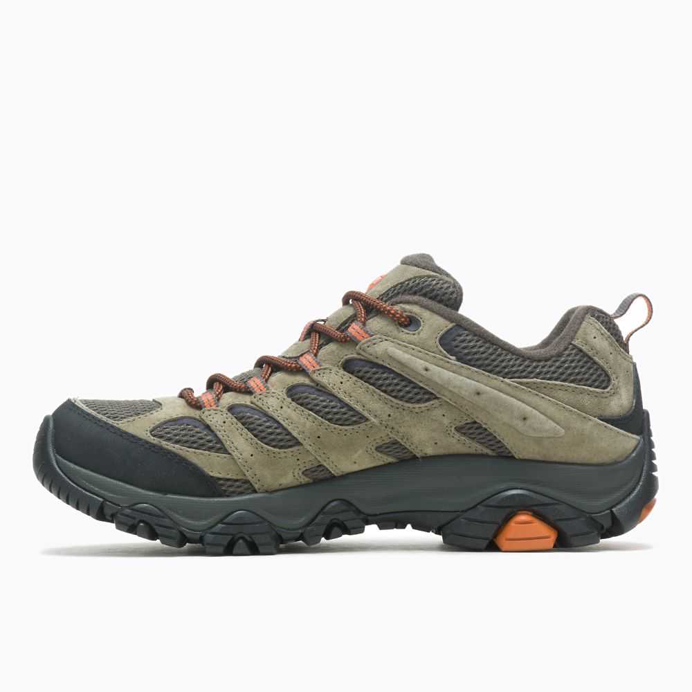 Olive Men's Merrell Moab 3 GORE-TEX® Hiking Shoes | Dubai-8417639