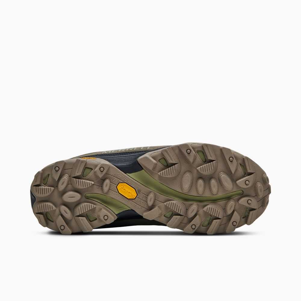 Olive Men's Merrell Moab Speed Thermo Mid Waterproof Hiking Boots | Dubai-7495180