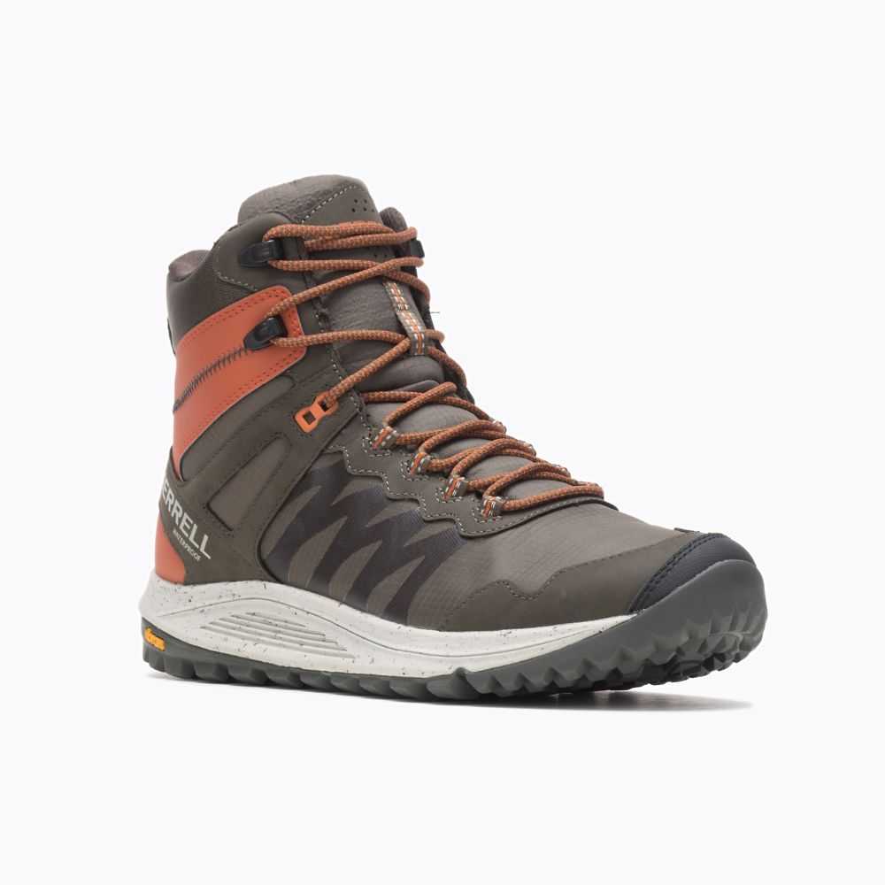 Olive Men's Merrell Nova Hiking Boots | Dubai-6583710