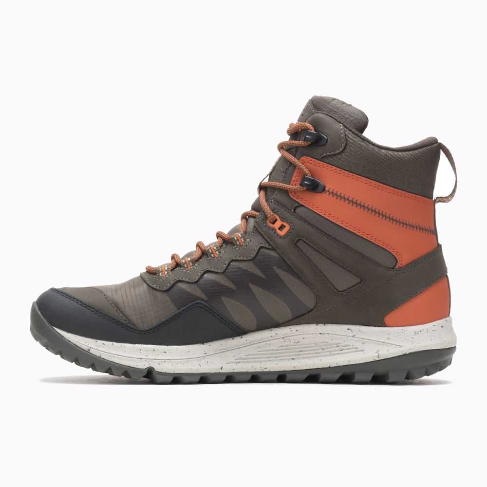 Olive Men's Merrell Nova Hiking Boots | Dubai-6583710