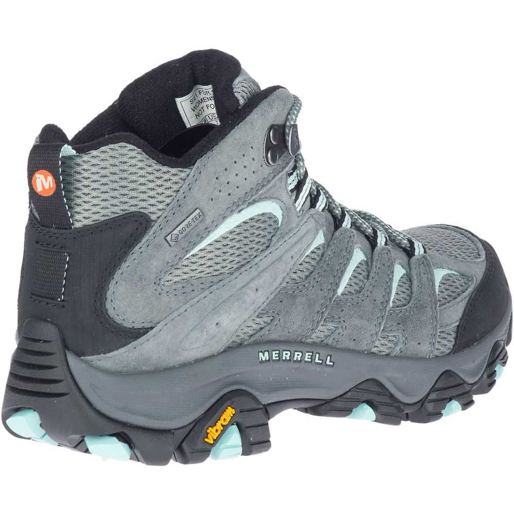 Olive Women's Merrell Moab 3 Mid GORE-TEX® Hiking Boots | Dubai-8517026