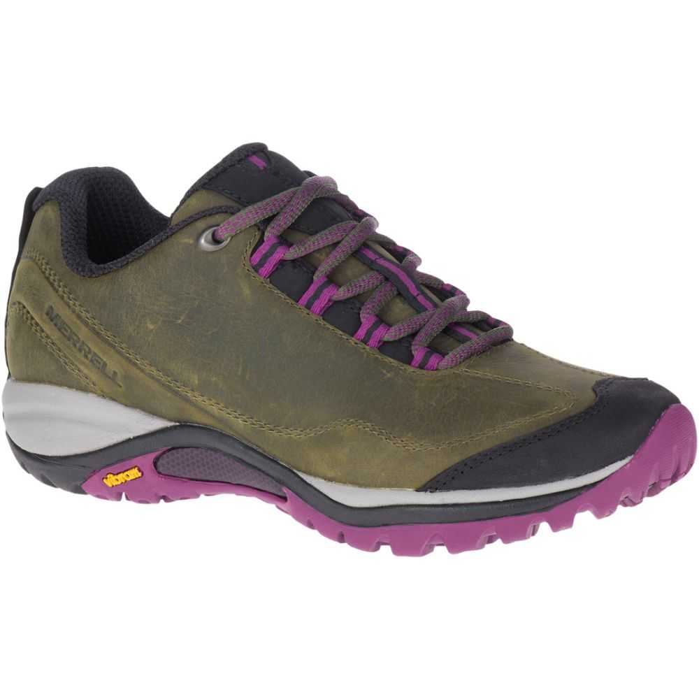 Olive Women's Merrell Siren Traveller 3 Hiking Shoes | Dubai-7631429