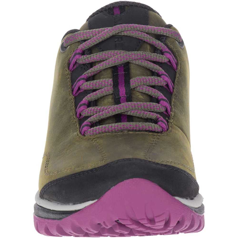 Olive Women's Merrell Siren Traveller 3 Hiking Shoes | Dubai-7631429