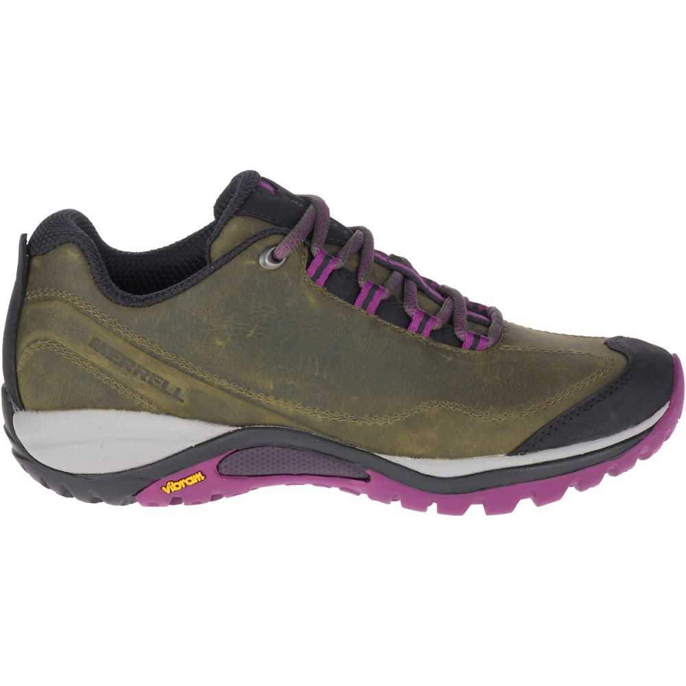 Olive Women\'s Merrell Siren Traveller 3 Hiking Shoes | Dubai-7631429