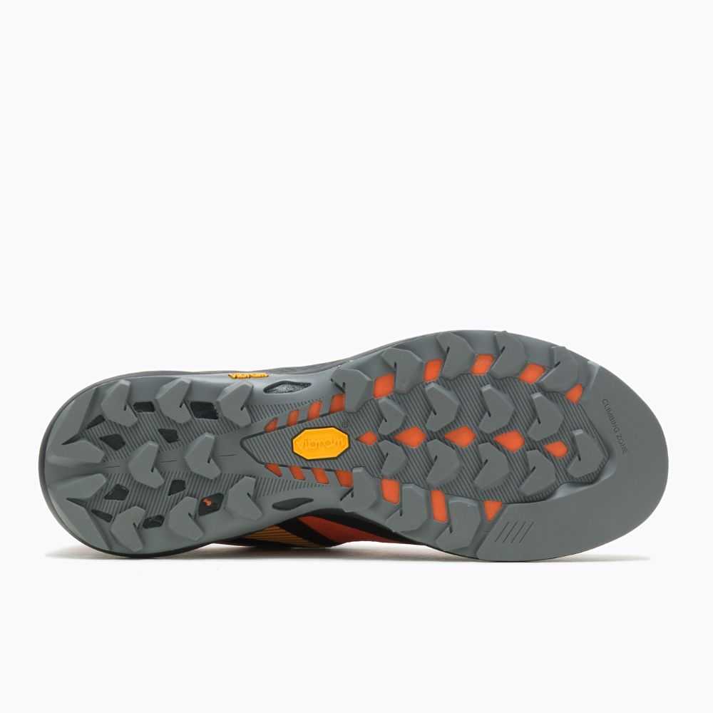 Orange Men's Merrell MQM 3 GORE-TEX® Trail Running Shoes | Dubai-0912635