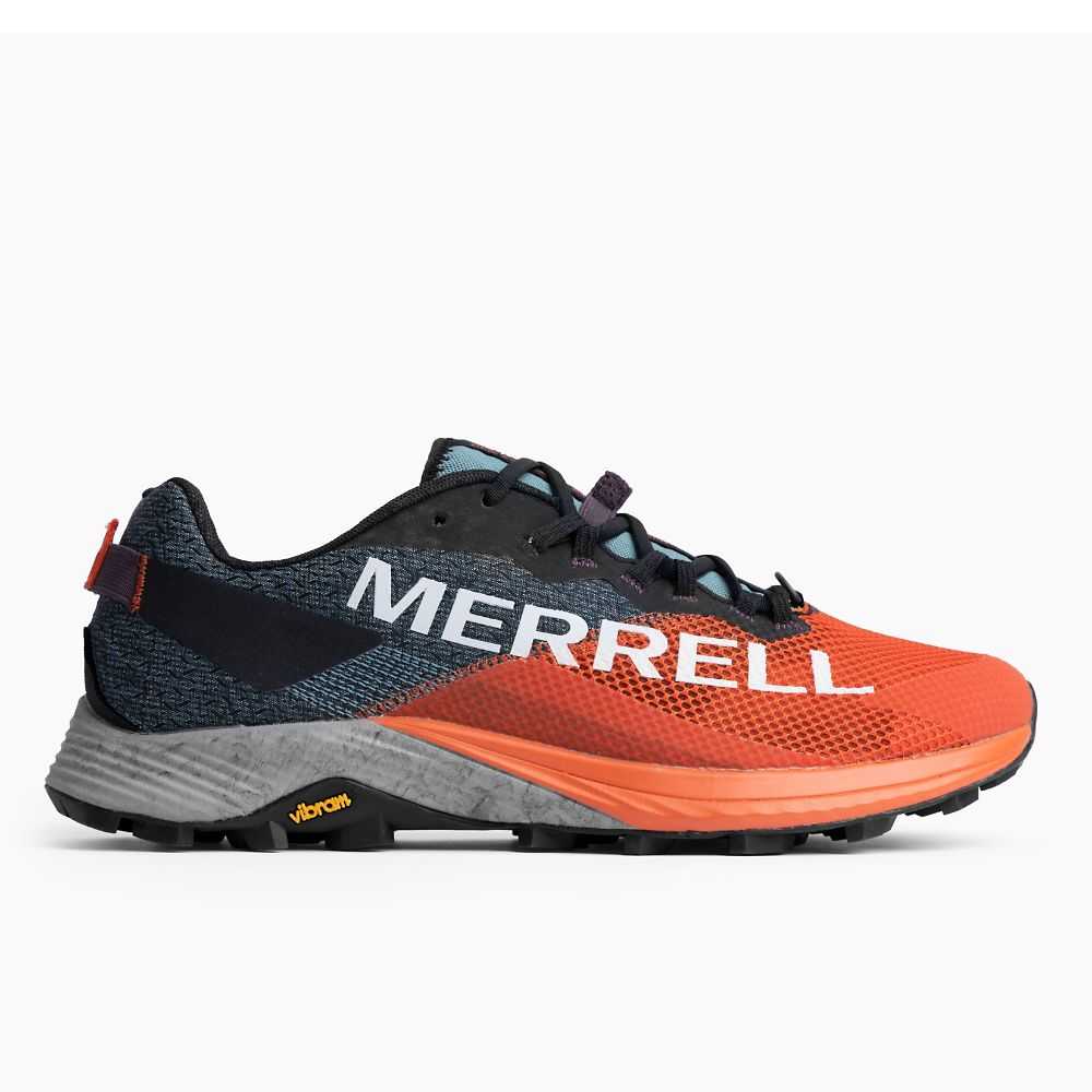 Orange Men\'s Merrell MTL Long Sky 2 Trail Running Shoes | Dubai-4568327