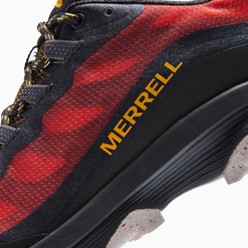 Orange Men's Merrell Moab Speed Wide Width Walking Shoes | Dubai-0463512