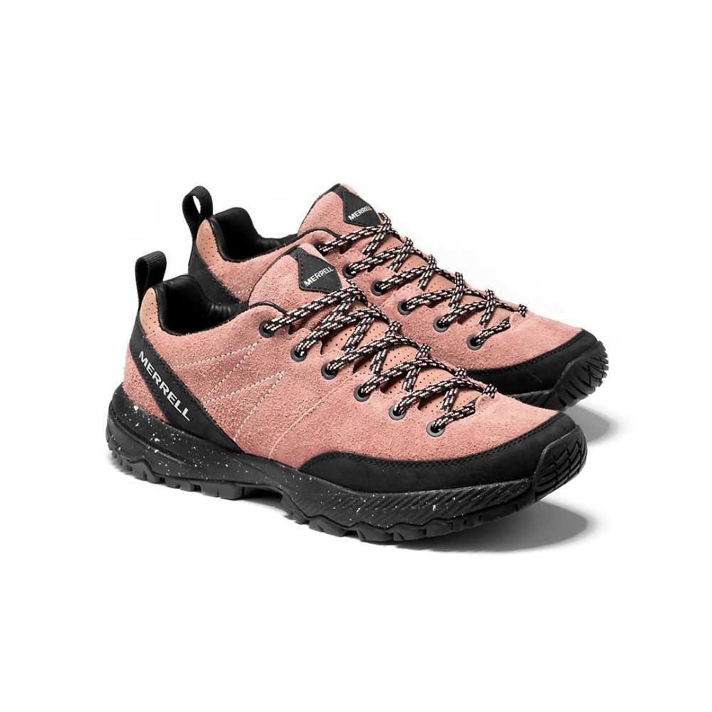 Rose Men's Merrell MQM Ace Leather Hiking Shoes | Dubai-7234015