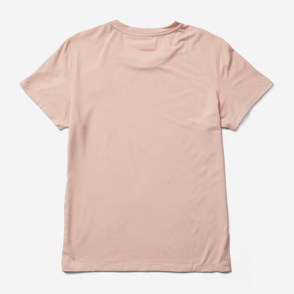 Rose Women's Merrell Tencel T Shirts | Dubai-5394076