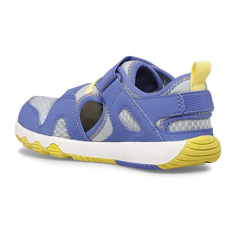 Royal/Light Green Boys' Merrell Hydro Slip On Shoes | Dubai-9386750