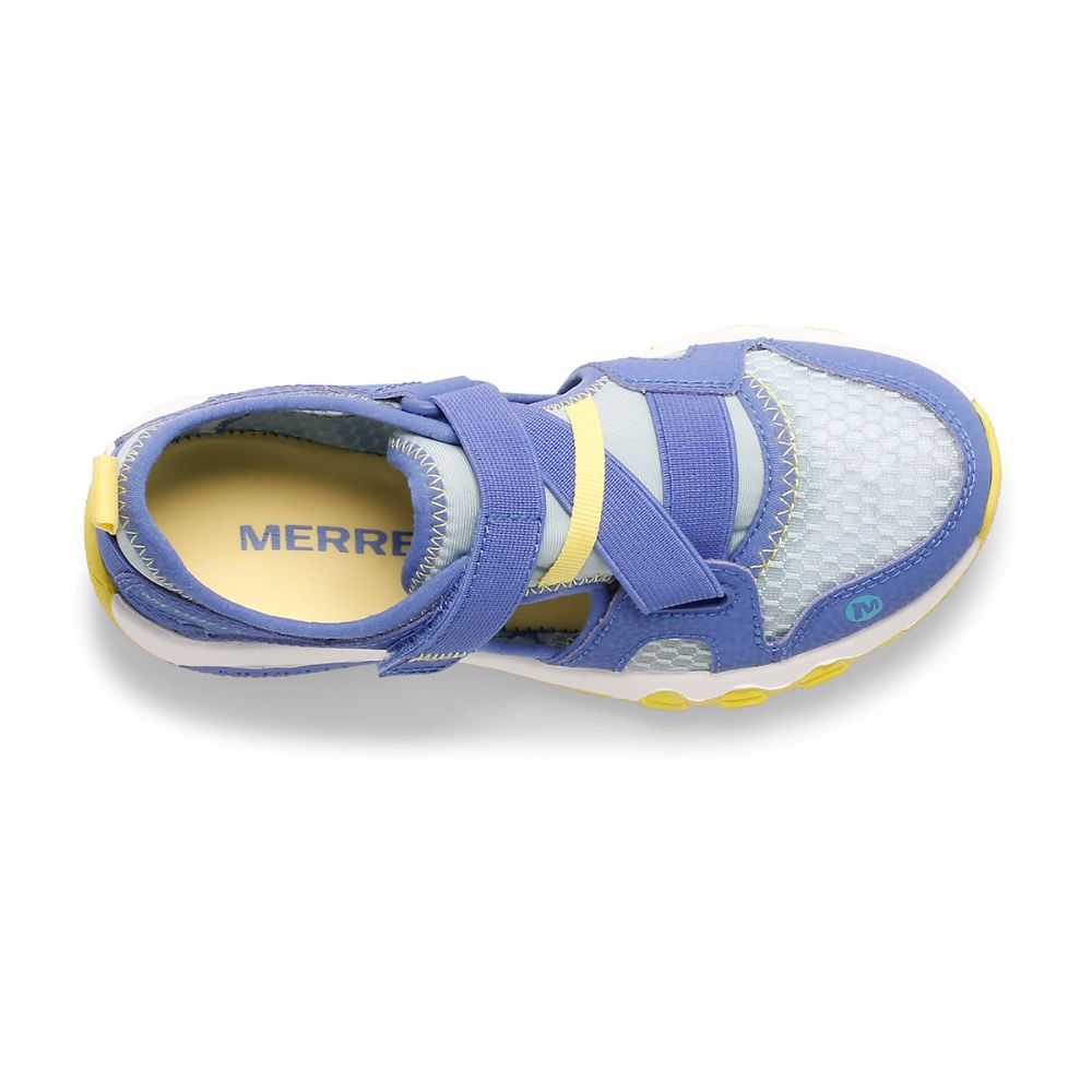 Royal/Light Green Girls' Merrell Hydro Sandals | Dubai-1240586