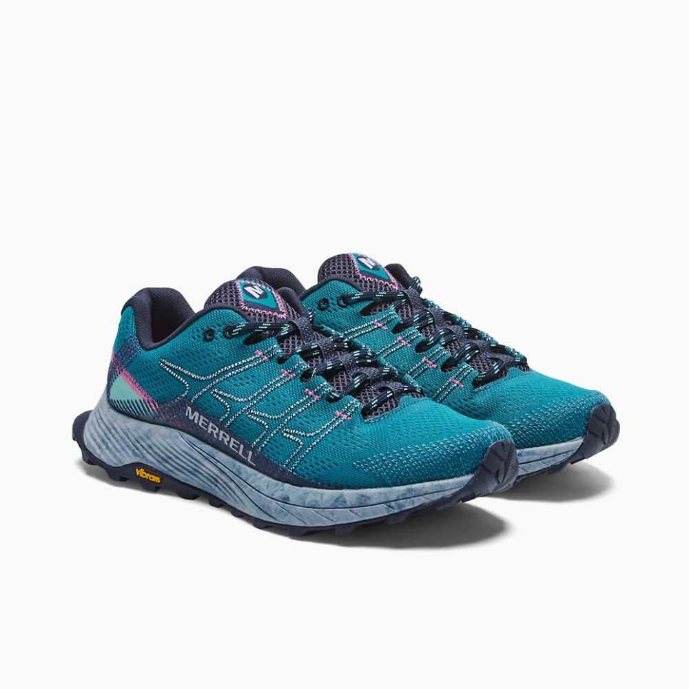 Royal Women's Merrell Moab Flight Trail Running Shoes | Dubai-3926185