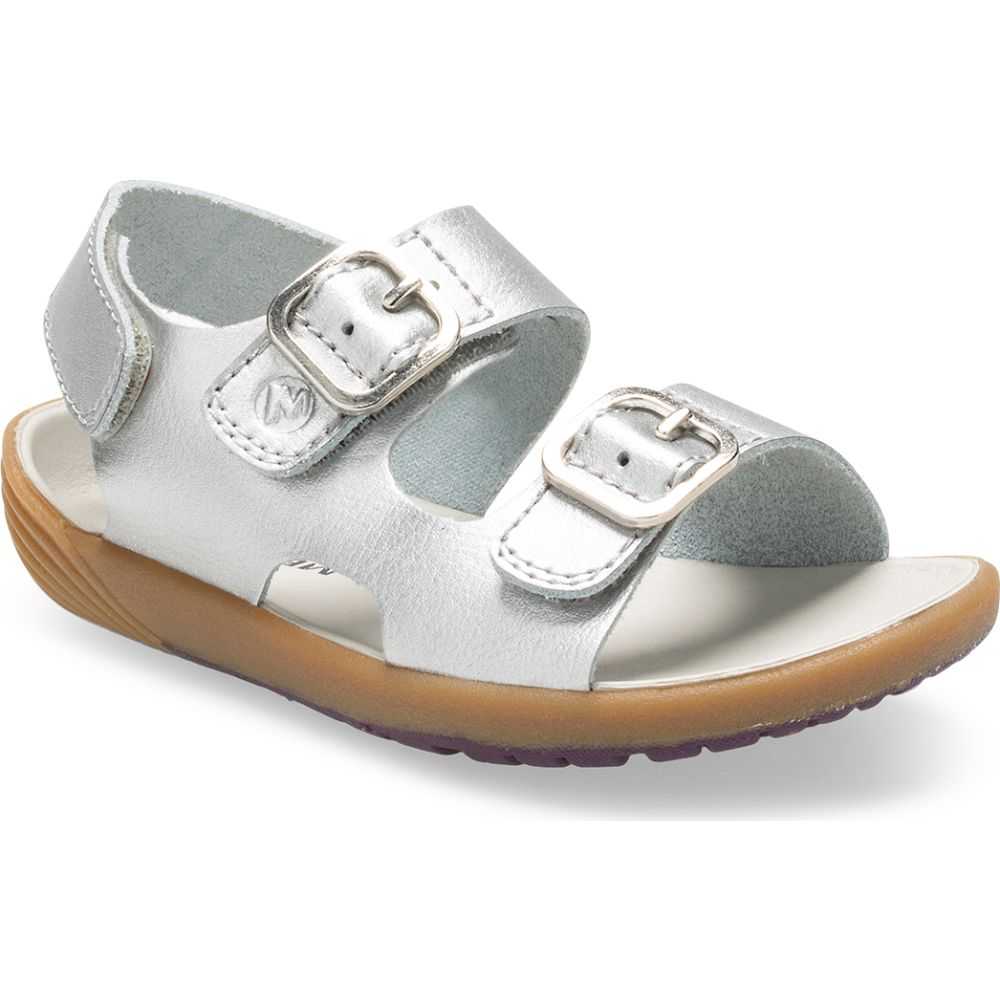 Silver Girls' Merrell Bare Steps® Sandals | Dubai-9143625