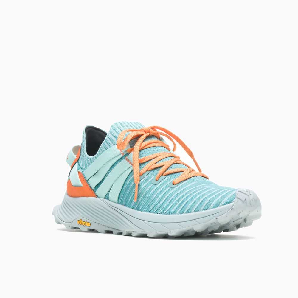 Turquoise Men's Merrell Embark Lace Sneakers | Dubai-0684139