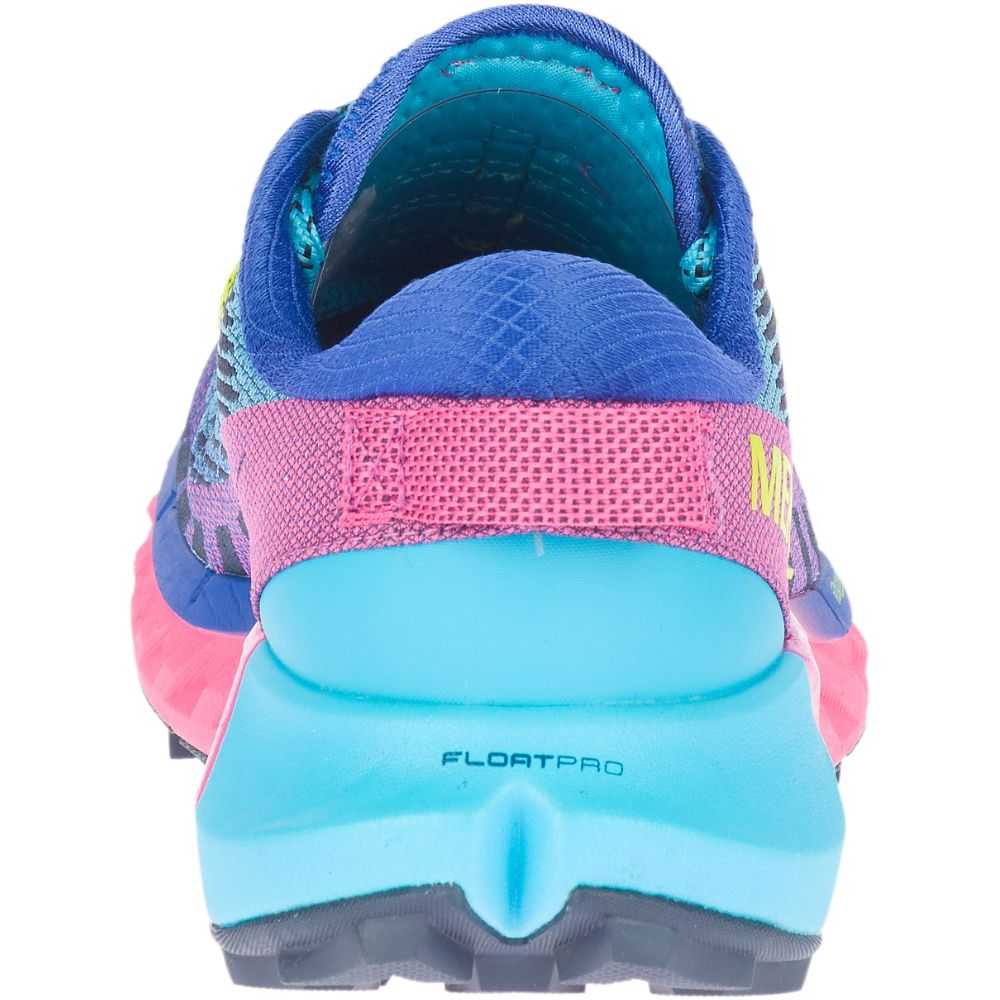 Turquoise Women's Merrell Agility Peak 4 Trail Running Shoes | Dubai-5013962