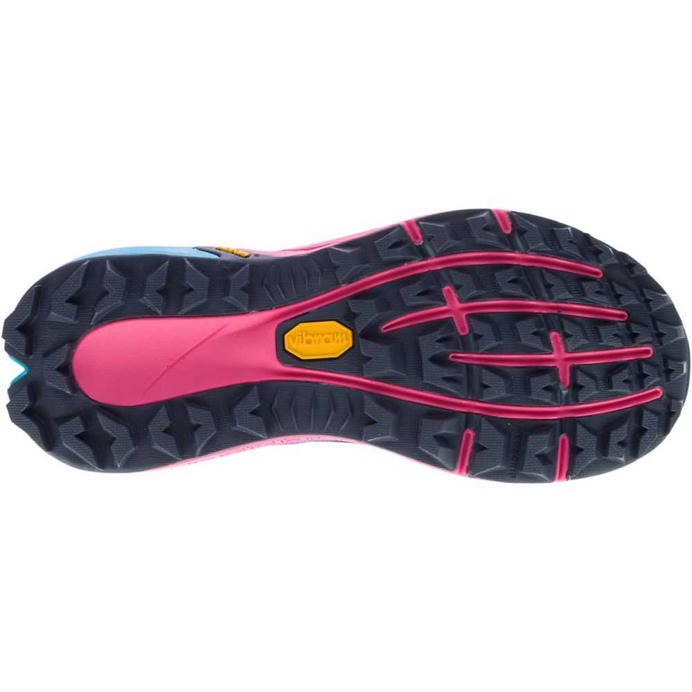 Turquoise Women's Merrell Agility Peak 4 Trail Running Shoes | Dubai-5013962