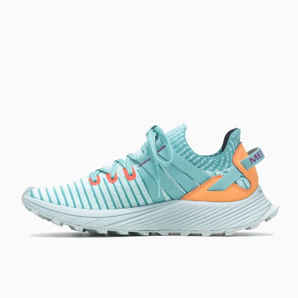 Turquoise Women's Merrell Embark Lace Sneakers | Dubai-3048961