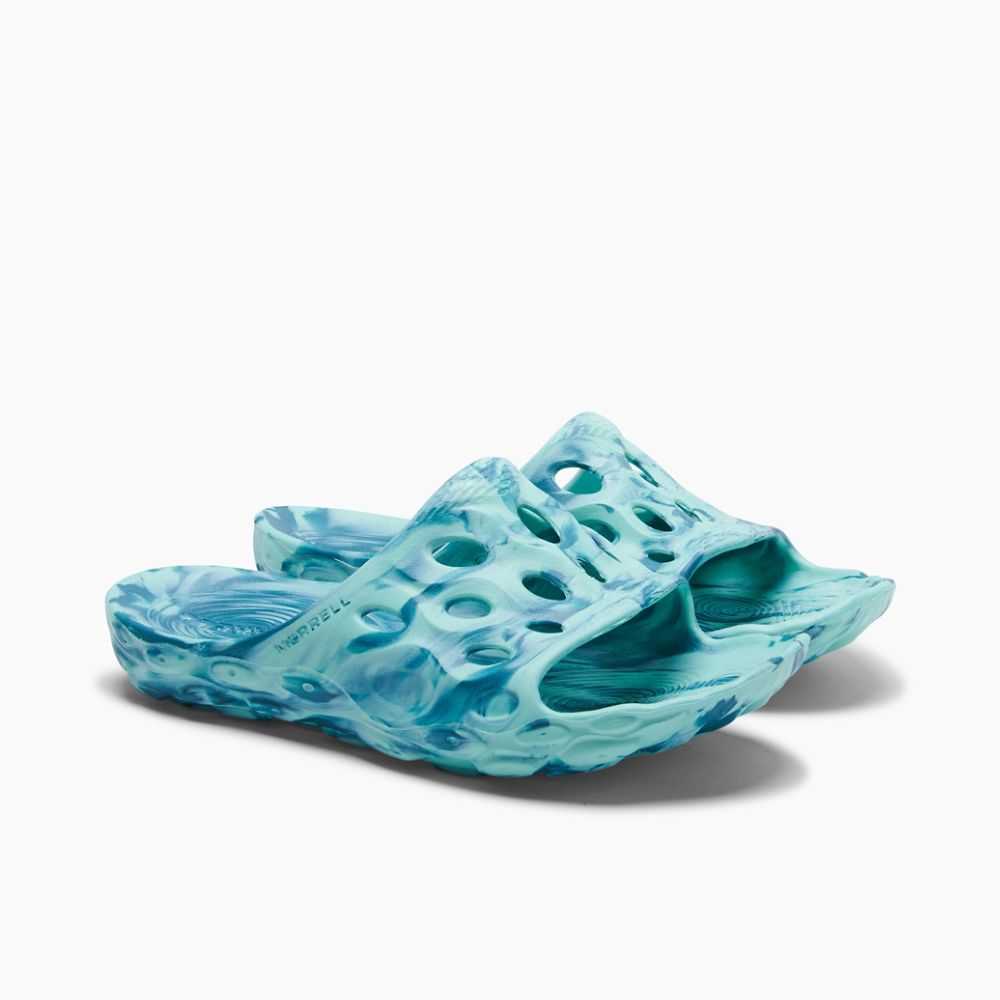 Turquoise Women's Merrell Hydro Hiking Sandals | Dubai-9073842