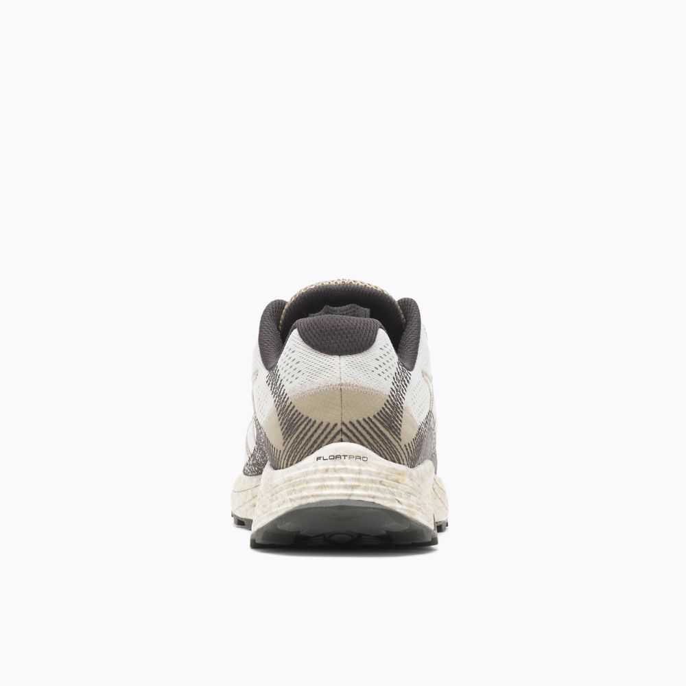 White Men's Merrell Moab Flight Walking Shoes | Dubai-6903758