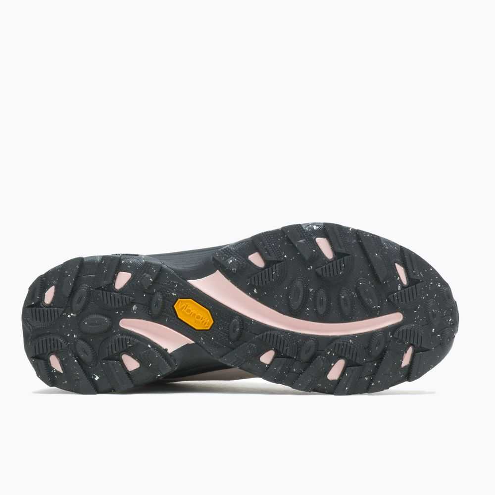 White/Pink Women's Merrell Moab Speed Mid GORE-TEX® X Sweaty Betty Hiking Boots | Dubai-5602198