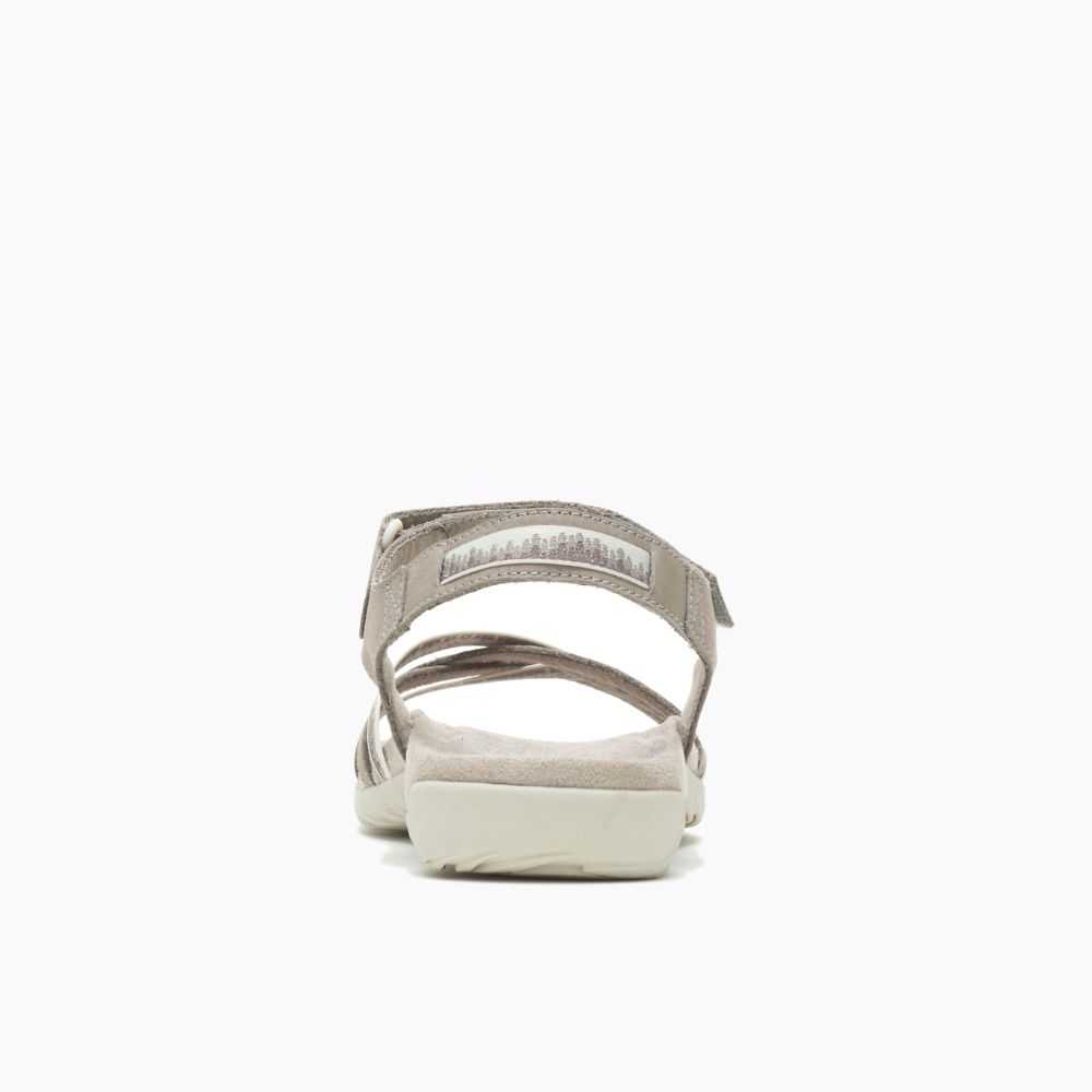 White Women's Merrell Terran 3 Cush Cross Sandals | Dubai-4871605