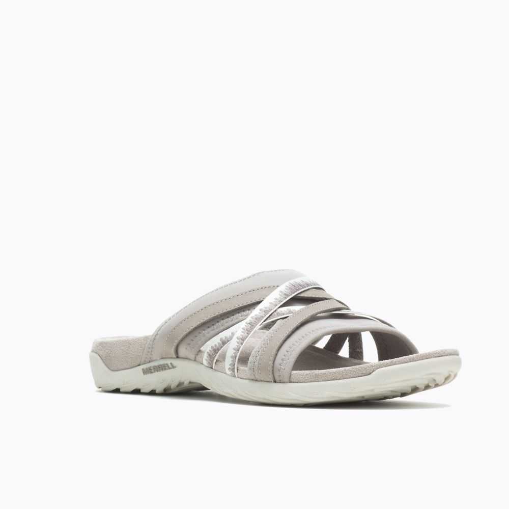 White Women's Merrell Terran 3 Cush Slide Sandals | Dubai-1238954