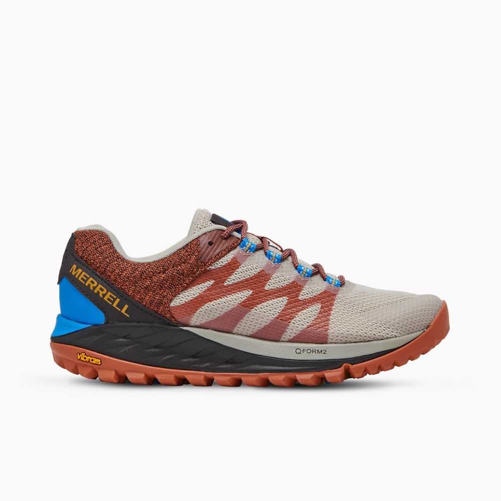 Beige Women's Merrell Antora 2 Trail Running Shoes | Dubai-8632105