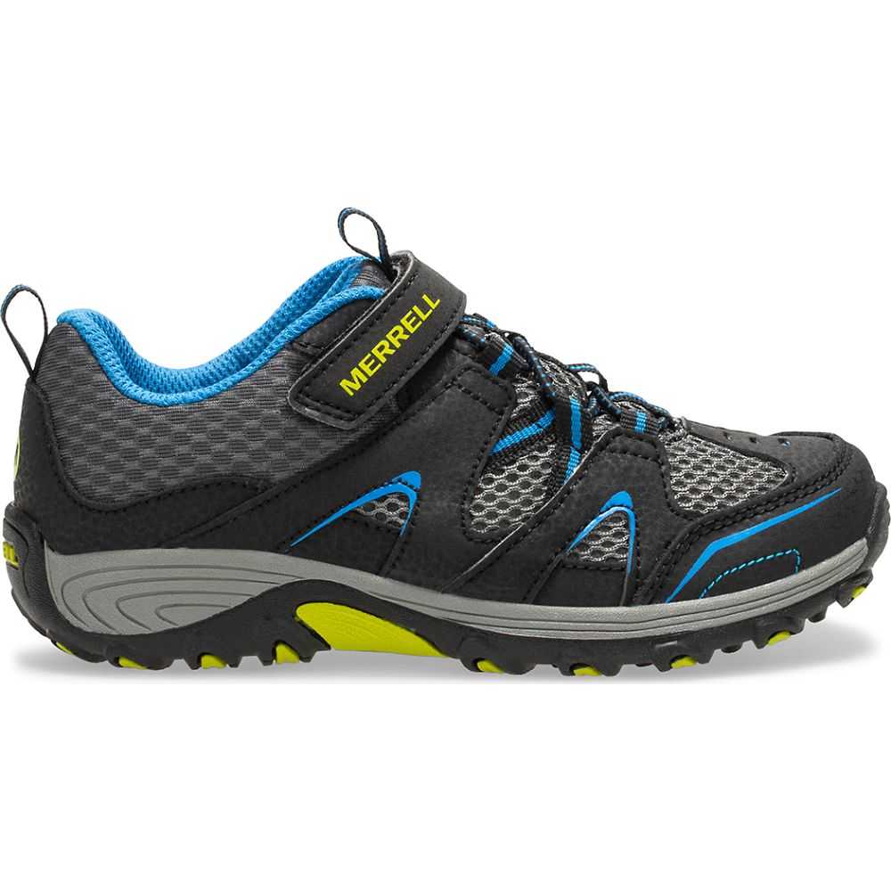 Black/Blue Boys' Merrell Trail Chaser Sneakers | Dubai-9175642