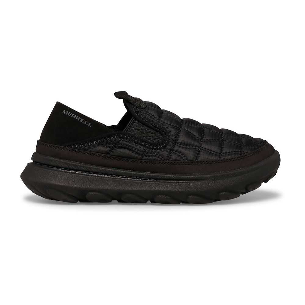 Black Boys' Merrell Hut Moc 2.0 Slip On Shoes | Dubai-0698341