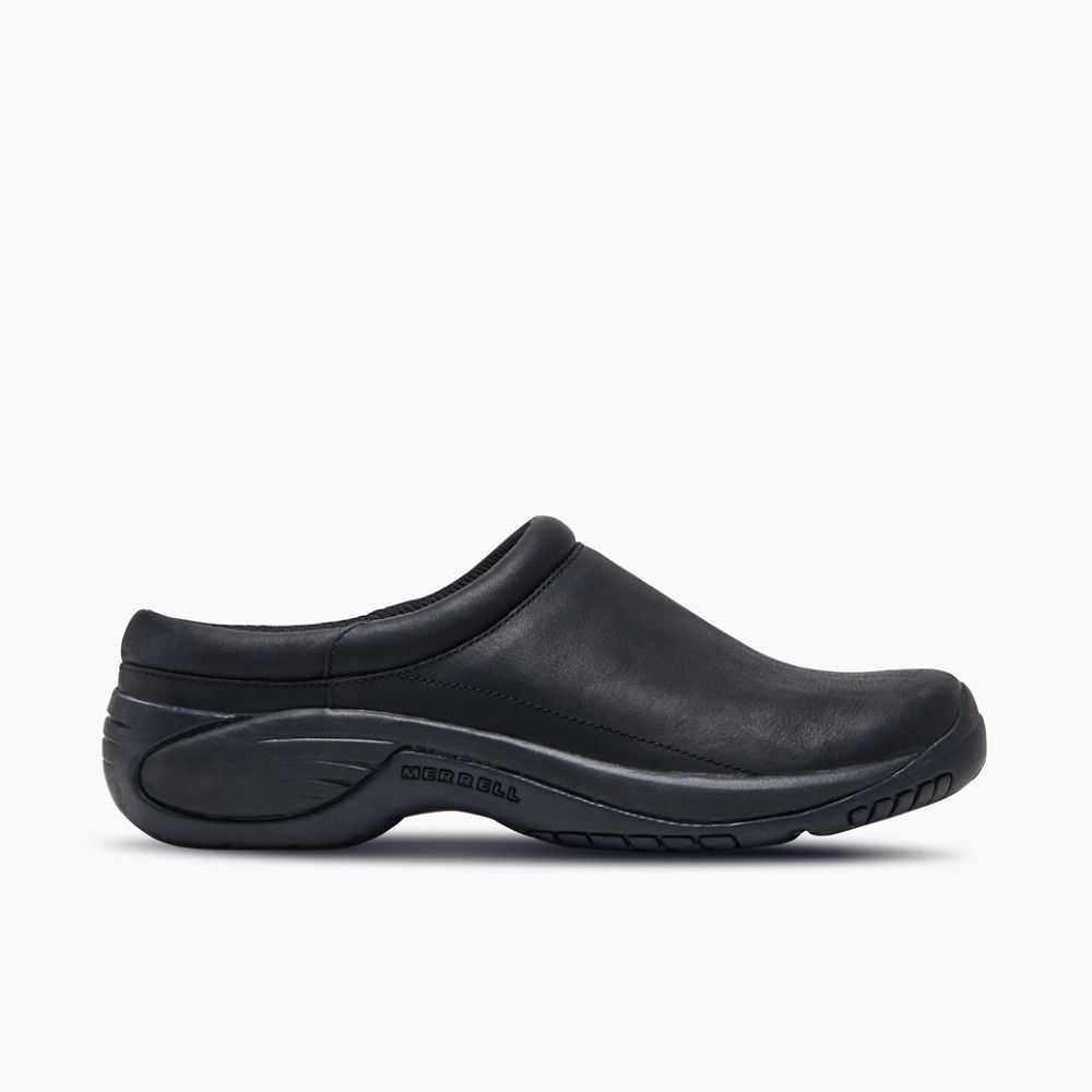 Black Men's Merrell Encore Gust 2 Wide Width Slip On Shoes | Dubai-6352897