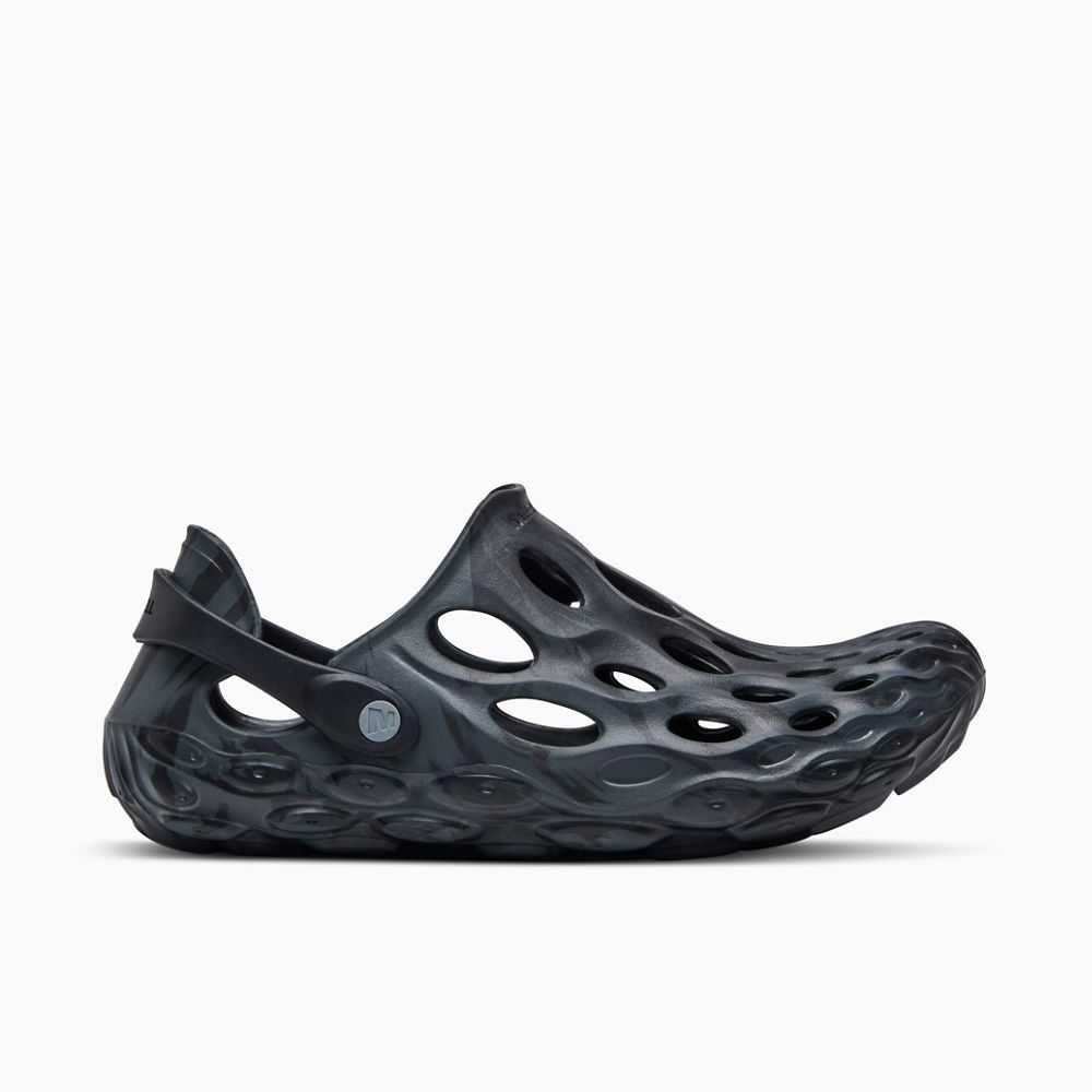 Black Men's Merrell Hydro Moc Hiking Sandals | Dubai-1034297