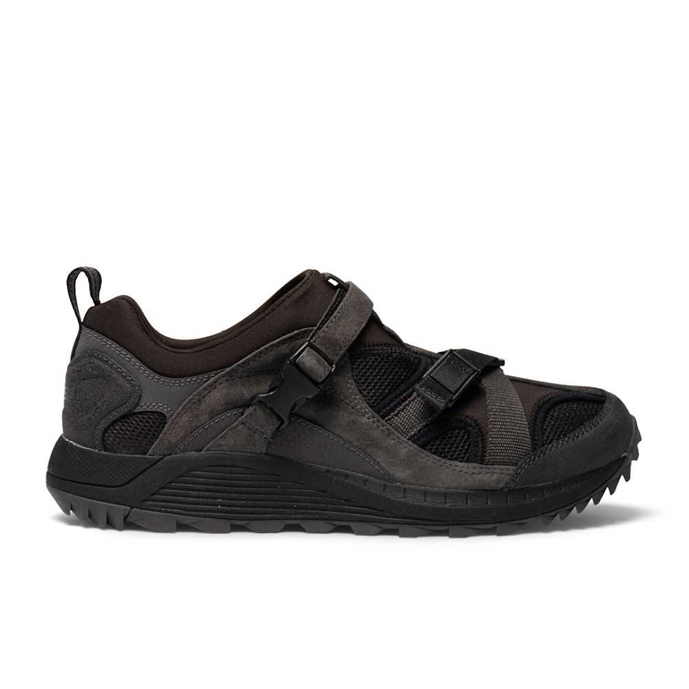 Black Men's Merrell Shoreline Luxe Sneakers | Dubai-3962174