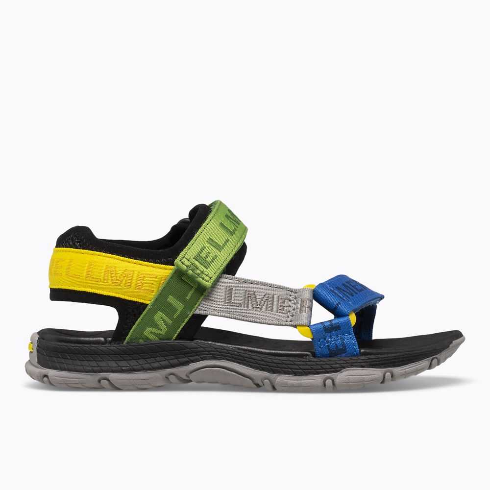 Black/Multicolor Boys' Merrell Kahuna Web Sandals | Dubai-3816947