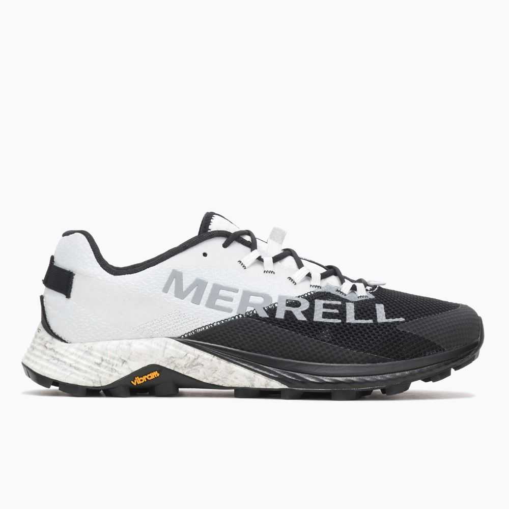 Black/White Men's Merrell MTL Long Sky 2 Trail Running Shoes | Dubai-7465120